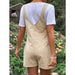 Zwangerschapsoverall Korte Tuinbroek van Katoen – Luchtige Zomer Positiekleding – Comfortabel voor Zwangere Vrouwen (S-XL) More For Mini