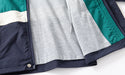 Regenjas - Thim Jongens, Groen/Oranje/Blauw, Polyester, Maat 2-8 Jaar-More For Mini
