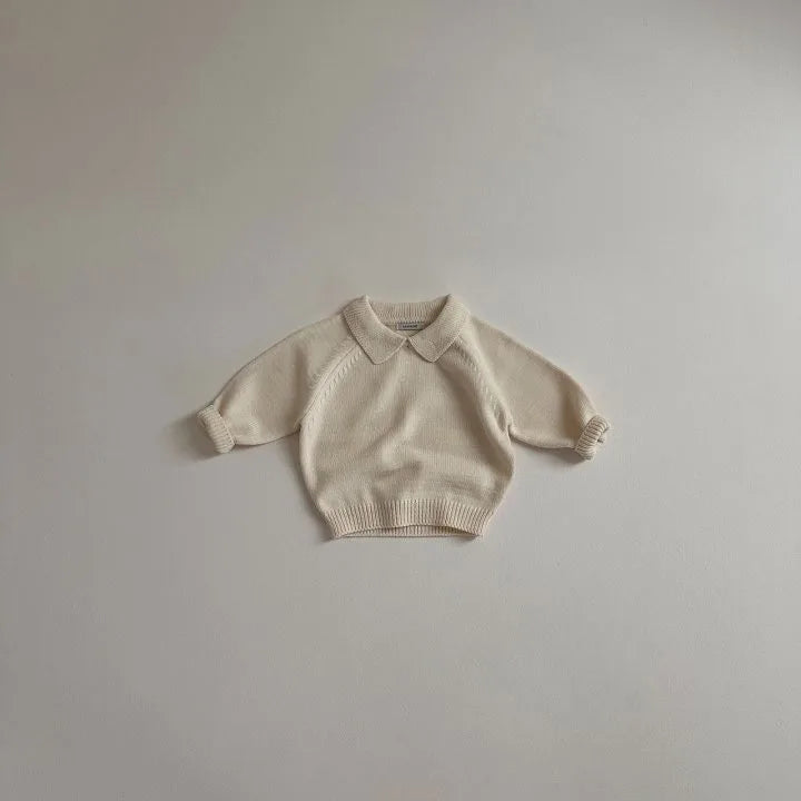 Polo met Strepen - Kabu Unisex, Zwart/Bruin/Wit, Katoen, Maat 0-6 Jaar-More For Mini
