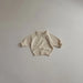 Polo met Strepen - Kabu Unisex, Zwart/Bruin/Wit, Katoen, Maat 0-6 Jaar-More For Mini