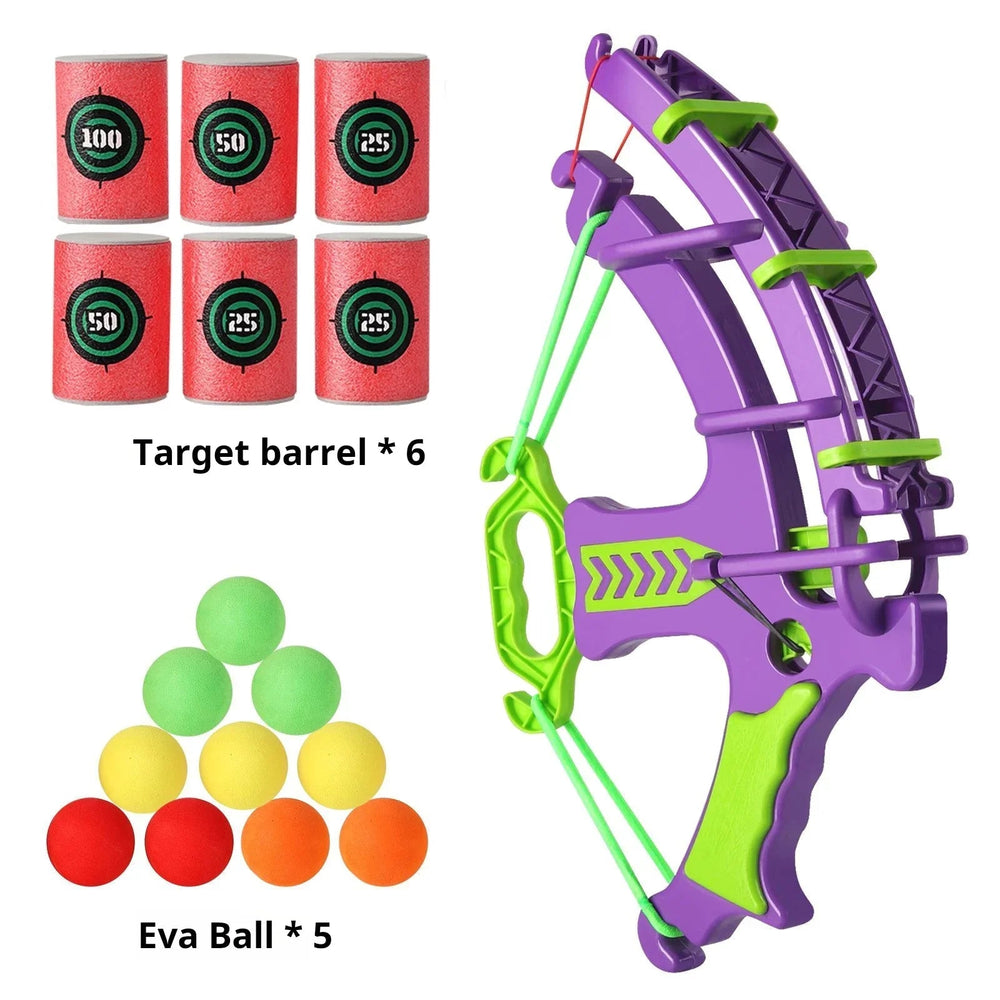 Montessori Katapult Skjutspel – Sticky Ball Dartskiva för Barn Lilla Lycka