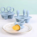 5-delars Baby Bitring Set – BPA-fri Silikon med Handring Lilla Lycka