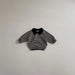 Polo met Strepen - Kabu Unisex, Zwart/Bruin/Wit, Katoen, Maat 0-6 Jaar-More For Mini