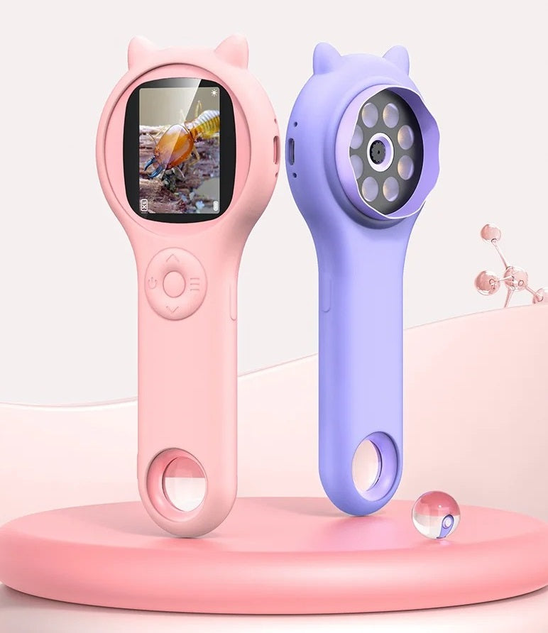 Digitale Kindermicroscoop 250x Zoom – HD Wetenschapsspeelgoed voor Ontdekkers More For Mini
