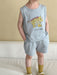 DinoFun Sommarset för Barn – Unisex T-shirt & Shorts med Dino-tryck | Roaro Kids | Storlek 0–8 år | Bomull MoreForMini