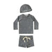 UV Simset Barn med Hatt – Solskydd 3-delar | 9M-7 år More For Mini