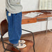 Teddy Joggingbroek - Snuggle Unisex, Bruin/Grijs/Blauw, Katoen Maat 0-6 Jaar-More For Mini