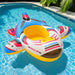 Flygplan Simring Barn – Uppblåsbar Pool Float med Handtag More For Mini