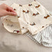 Mini Moments Sommarset Baby – Tröja och shorts i bomull med tryck | Maison Minou | Tax eller text | Storlek 0–4 år More For Mini