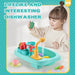 SplashSink 2-i-1 Leksakshandfat & Fiskelek med Strömmande Vatten | Interaktiv Vattenleksak (2–6 År) More For Mini