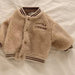 Teddy Bomber Jas voor Kinderen | Zachte Warme Winterjas Unisex | 9 Maanden – 3 Jaar | Fleece Look met Sportieve Boorden More For Mini