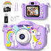 Fotocamera - Unicorn Meisjes, 32GB SD-kaart, HD Foto's & Video's, Oplaadbare Batterij, Inclusief Accessoires-More For Mini