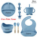 Personifierad Baby Matset med Namn – BPA-fri Silikon | 8-delar More For Mini
