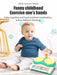 Barntrumset med Ljus & Ljud – Pedagogisk Musikleksak för Bebisar, Småbarn och Förskolebarn 1–5 år More For Mini