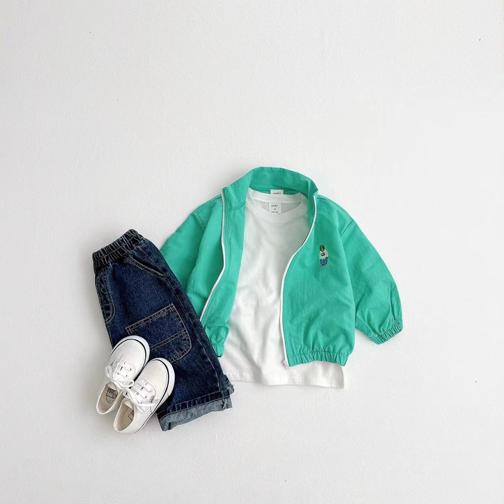 MiniZip Kinder Vestje Unisex | Katoenen Jas met Rits | 9 Maanden – 3 Jaar | Zachte Trui voor Peuters | Meerdere Kleuren More For Mini