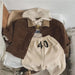 VintageCord Kinder Ribfluwelen Jas | Corduroy Jas Unisex | 9 Maanden – 3 Jaar | Warme Najaarslook met Zachte Kraag More For Mini