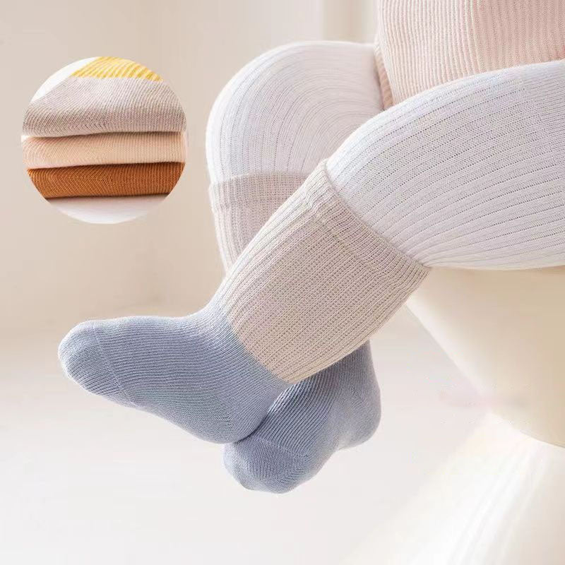 Halkfria babysockor (glider inte ner) – CozyToes Unisex, 6-pack, Flerfärgade, 0–1 år More For Mini
