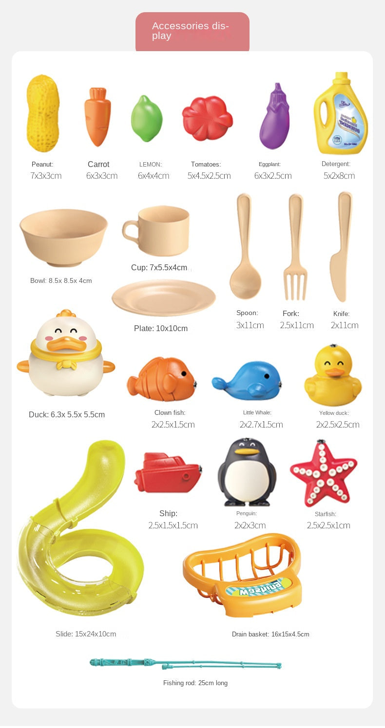 MiniMondo WaterPlay Lekbord – Interaktivt Vattenleksak & Litet Kök – Rollek för Barn 2–6 År – Med Metspö & Tillbehör More For Mini