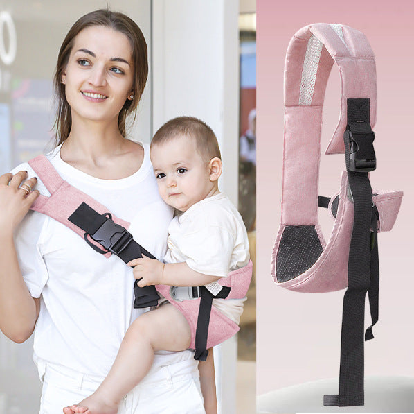 Ergonomiskt Bärhjälpmedel för Bebisar – Bekvämt & Justerbart Bärbandsystem, Avlastar Rygg & Armar, För Bebisar & Småbarn (6–36 mån, max 20 kg) More For Mini