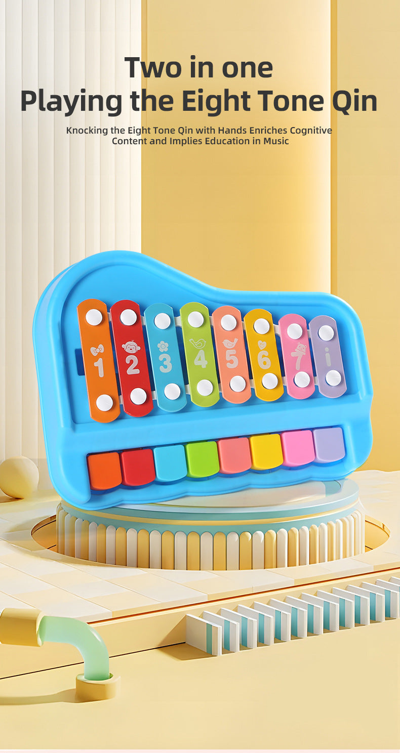 Educatief Muziekspeelgoed voor Baby, Peuter, Kleuter, Kinderen – Xylofoon & Piano Set voor Creatieve Ontwikkeling MoreForMini