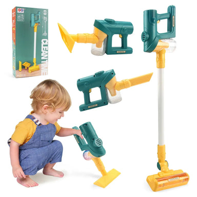 Speelstofzuiger voor Kinderen – Realistisch Geluid & Licht | Educatief Rollenspel More For Mini