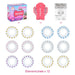 Haarstyling Tool – Bling Bling Meisjes, Roze, Veilig voor alle Haartypes, 4+ Jaar-More For Mini