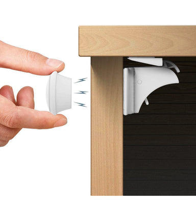 Onzichtbaar Kinderslot voor Kast & Lade – Zonder Boren, Sterke Magneet | SafeSpace Click More For Mini