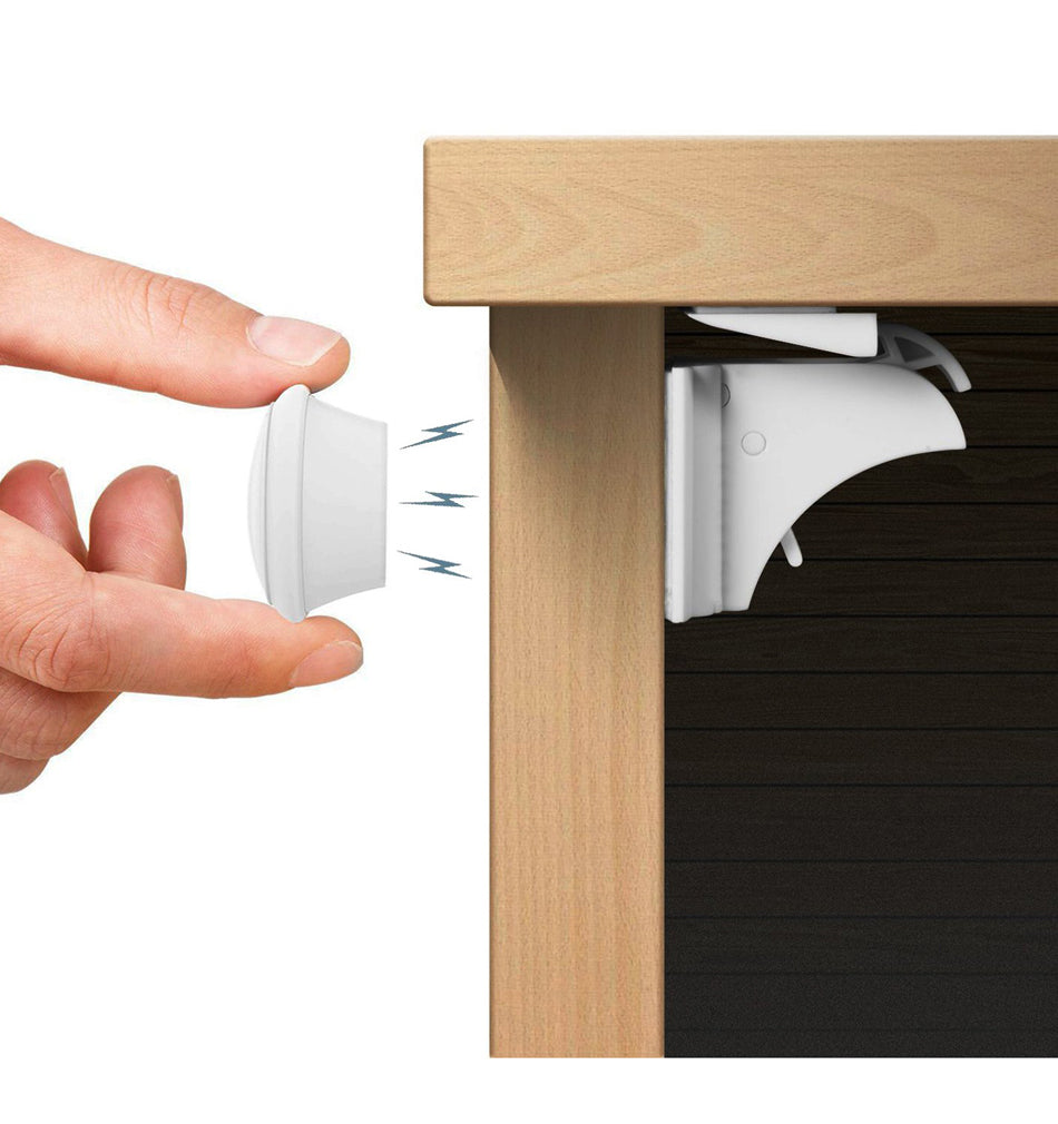 Onzichtbaar Kinderslot voor Kast & Lade – Zonder Boren, Sterke Magneet | SafeSpace Click More For Mini