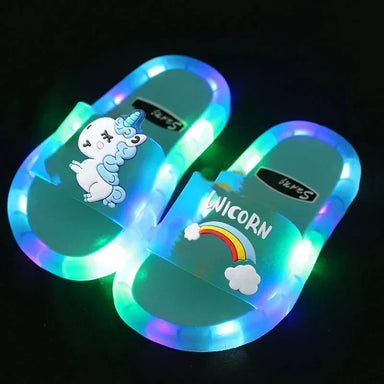 Enhörning Tofflor med LED Ljus för Barn – Lekfull & Färgglad More For Mini