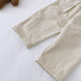 Casual Broek met Elastische Tailleband - Comfort Jongens, Beige/Bruin, Maat 1-5 Jaar-More For Mini