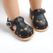 Babysandaler med Blombroderi – Little Steps Flickor, Svart/Rosa/Beige/Grön/Vit, Storlek 0–2 år More For Mini