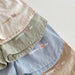 Kortbyxa med Björn – Lino Shorts Unisex, Brun/Grön/Beige/Blå, Bomull, Storlek 0–5 år More For Mini