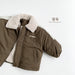 Jas met Kraag - Muziyouyou Unisex, Groen, Katoen, Maat 0-6 Jaar-More For Mini