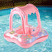 Baby Simring med Baldakin – Uppblåsbar Float med Soltak More For Mini