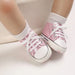 Lunari Glitz Babysneaker – Glittriga Babyskor för Flicka – Halkfria – Första Steg Skor – 0–1,5 år More For Mini