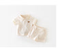 Polo Play Babyset – Somrig Unisex Outfit med Polotröja och Shorts | Storlek 0–3 år | Grön & Beige MoreForMini