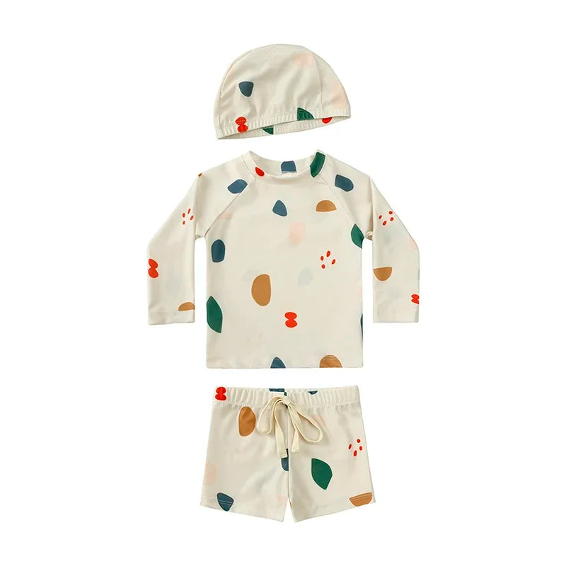 UV Simset Barn med Hatt – Solskydd 3-delar | 9M-7 år More For Mini