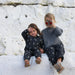 Byxdress/overall med manar – MoonDreamer Baby, unisex, svart, bomull, storlek 0–2 år More For Mini