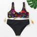 Flickor Tankini Baddräkt Sjöjungfruprint – Sommarstrandkläder | 3-12 år More For Mini