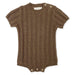 CozyNest Stickad babyromper 0–2 år | Mjuk bomullsblandning & ribbmönster | Bekväma babykläder More For Mini