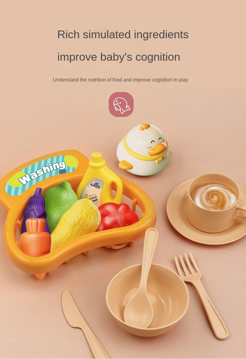 MiniMondo WaterPlay Lekbord – Interaktivt Vattenleksak & Litet Kök – Rollek för Barn 2–6 År – Med Metspö & Tillbehör More For Mini