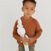 Gebreide Trui - Amba Unisex, Wit/Zwart/Blauw/Roze/Groen/Grijs/Bruin, Katoen, Maat 0-6 jaar-More For Mini