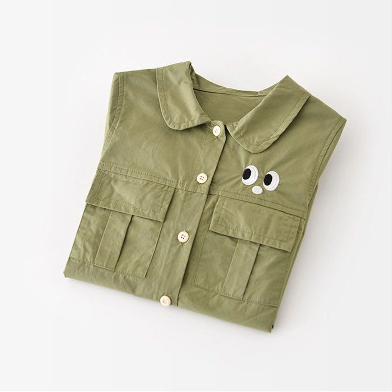 Jumpsuit – Kroko Äventyr Unisex, Grön, Bomull, Storlek 0–2 År More For Mini