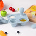 5-delars Baby Bitring Set – BPA-fri Silikon med Handring Lilla Lycka