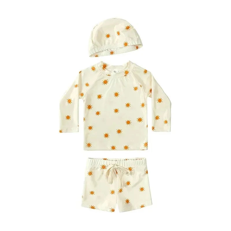 Baby Pojkar UV Simset med Hatt – UPF 50+ | 9M-7 år More For Mini