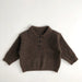 Polo – Moga Unisex, Beige/Bruin, Katoen, Wol, Maat 1-7 Jaar-More For Mini