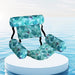 Uppblåsbar Flytande Badstol – Pool Lounge Chair för Pool & Strand Lilla Lycka