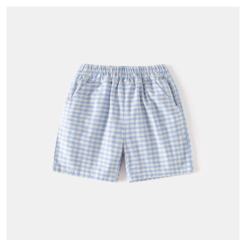 Noan Set Barn – Sommaroutfit 1–6 år – T-shirt & Shorts – Unisex – Mjuk bomull – Bekväm & trendig – Blå MoreForMini