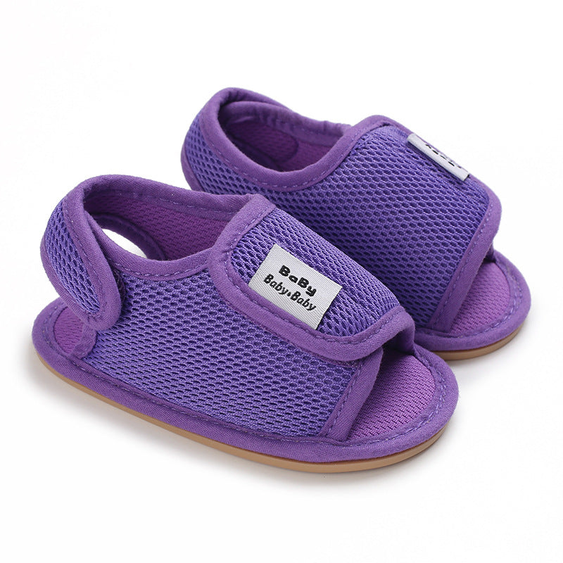 Babysandal – BabaLulu, Unisex, Andningsbart Mesh, Halkfri Sula, Storlek 0–2 år More For Mini
