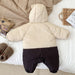 Jumpsuit/Overall - Beren Baby, Beige, Polyester, Maat 0-2 jaar-More For Mini